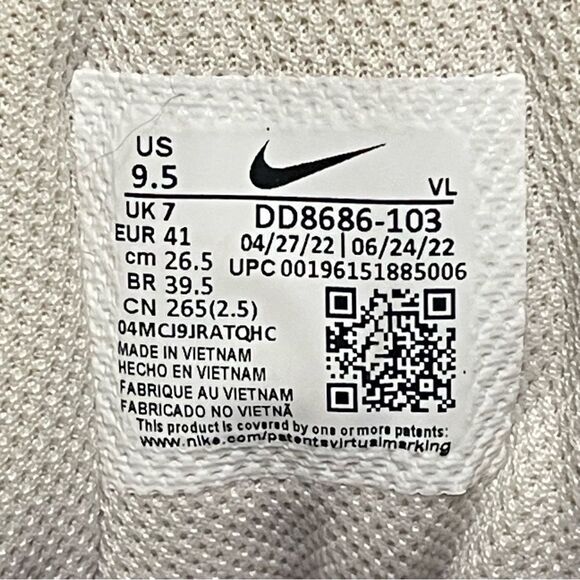 Nike Air Winflo 9 DD8686-103 Light Orewood Brown Women's Running Shoes Size 9.5 - Picture 4 of 16